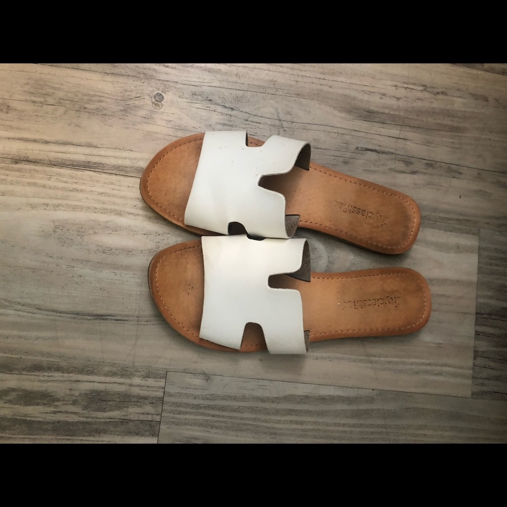 White Sandals